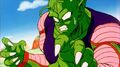 Piccolo takes a battle stance against Nappa