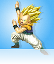 Super Saiyan Gotenks in Zenkai Battle