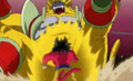 SS4 Goku beats Baby back