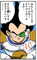 Vegeta in the manga