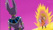 DBS SSJ3 GokuVSBeerus