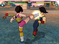 Fasha kicking Bardock