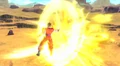 Ultimate Gohan uses Ki Blast Cannon in Xenoverse