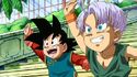 Goten and Trunks want to fight Abo and Kado