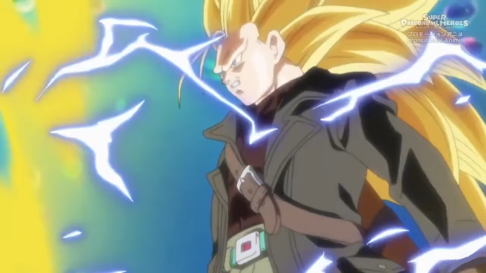 Burcol on X: Xeno Trunks becomes a Super Saiyan God in Super Dragon Ball  Heroes  / X