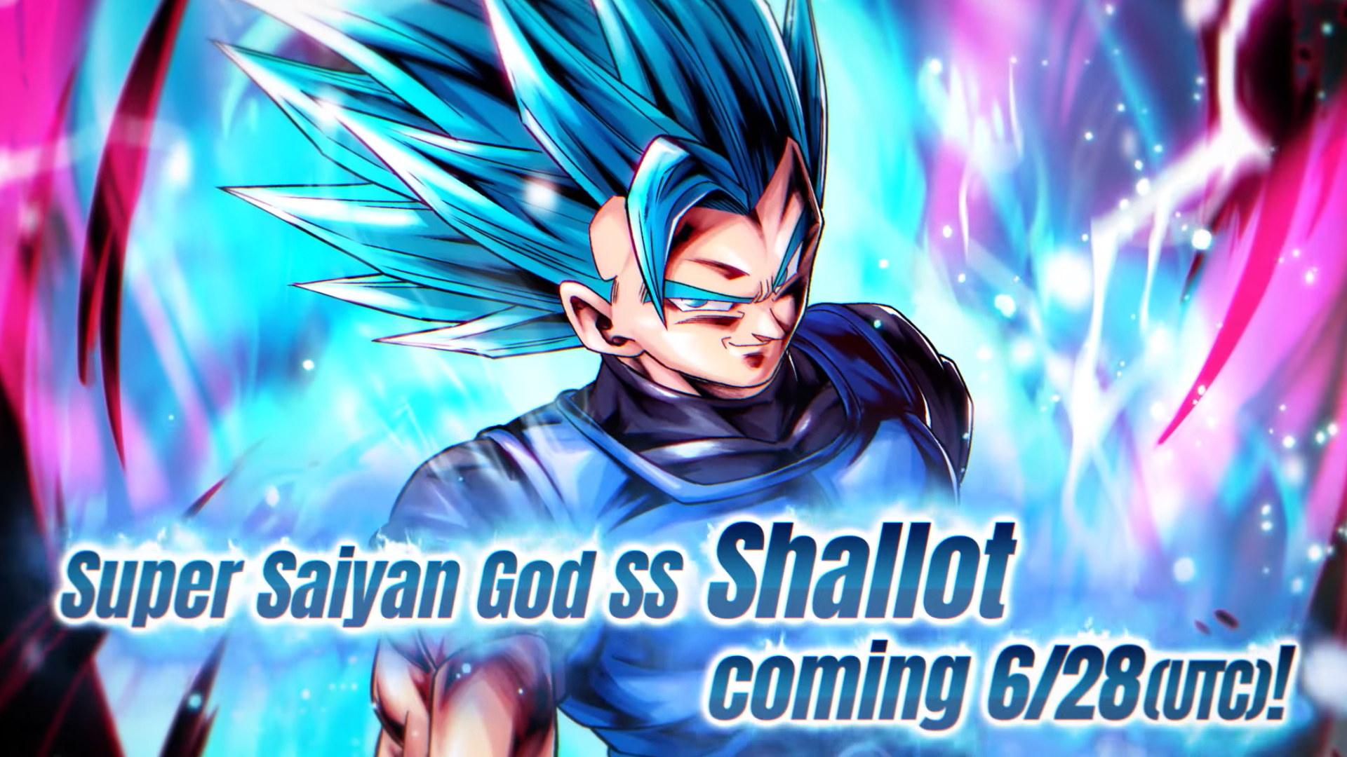 Dragon Ball Legends] The main character Shallot becomes Super Saiyan Blue!  With more Z power, it becomes a 7 + 1 red 1 convex!