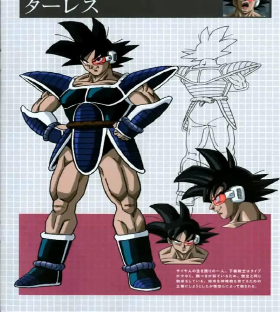 Dragon Ball - Turles - Irmão Goku - Dbz Vegeta- Boneco Anime