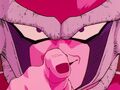 Frieza raises his hand to prepare a Death Beam