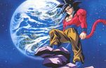 Super Saiyan 4 Goku in Dragon Ball GT opening Dan Dan Kokoro Hikareteku