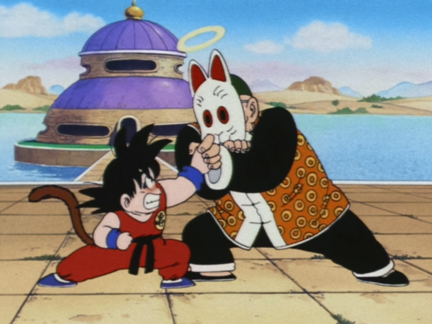 goku and grandpa gohan