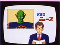KBC News talking about King Piccolo's defeat