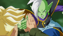 Trunks vs Zamasu