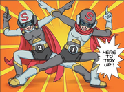 Saiyaman X-1 & X-2