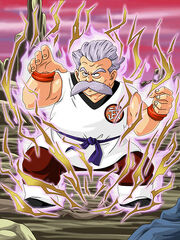 Dokkan Battle Martial Artist's Belief Mutaito card (Master Mutaito SR-SSR)