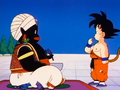 Goku meets Mr. Popo