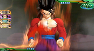 Super Saiyan 4 Gohan (GT) wearing his Demon Clothes in World Mission