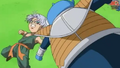 Trunks about to be attacked by Abo