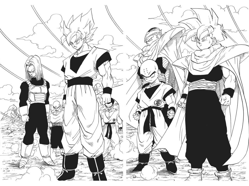 ArtStation - Future Kid Gohan short manga