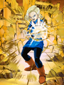 Rampage of Destruction Android 18 (Future) card from Dokkan Battle