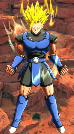 Dragon Ball Legends] The main character Shallot becomes Super Saiyan Blue!  With more Z power, it becomes a 7 + 1 red 1 convex!