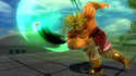 Broly fires his attack