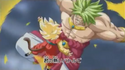 Broly attacks the Hero