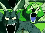 Two Namek spawn who resembles a dragon and a dog-like reptile