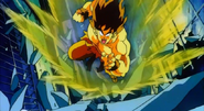 Goku como un Super Saiyan Falso.