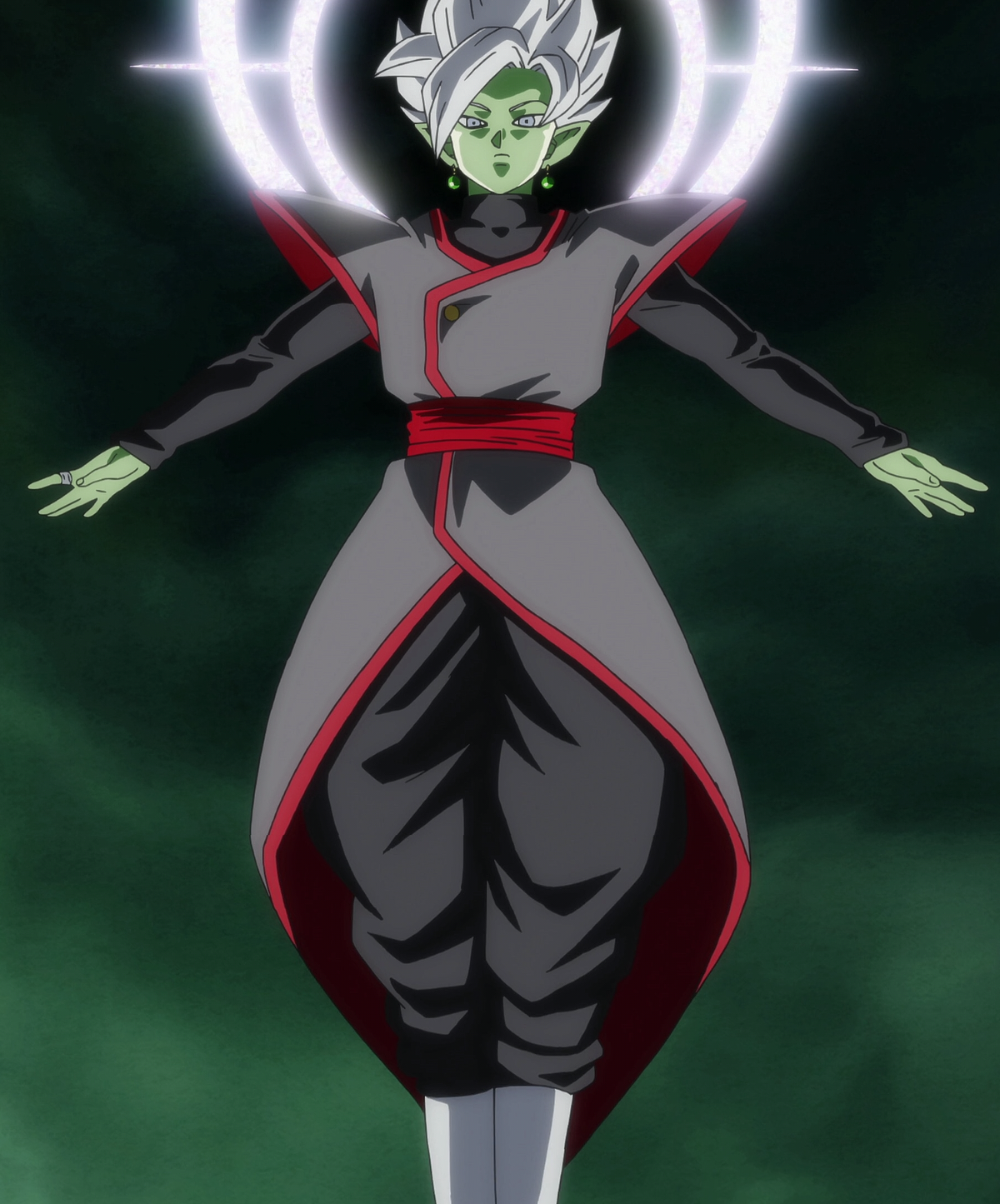 Super Dragon Ball Z Vegetto Potara Black Goku Zamasu Anime Cosplay