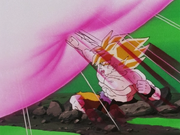 Goku Deflecting Death Ball