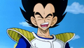 Vegeta laughs at Gohan