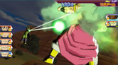 Cell fires a Barrage Death Beam at Broly