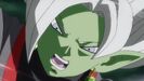 Close-up of Fusion Zamasu's face