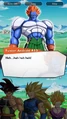 DB Legends Part 7-Book 6-Chapter 5-''The Bonds of Friendship'' Fusion Android 13 (To Die Standing Up at Peace-0).png (457 KB) Fusion Android #13 laughing after being defeated in Dragon Ball Legends