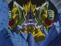 DragonballGT 13.jpg (62 KB) Golden Great Ape Baby in a ravaged city on New Planet Plant
