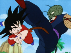 Piccolo Damayonnaiz on X: Travelling Son Goku VS Freezer 🥕🧊 Dragon Ball  Z EP 97  / X