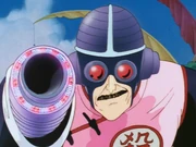 Cyborg Tao prepares the Super Dodon Wave