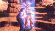 Goku Perfección Egoista XV2 en gameplay