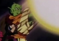 Slug firing an Energy Wave at Piccolo in True Plan to Eradicate the Saiyans - Earth Saga