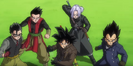 Ultimate Xeno Gohan and the rest of the Time Patrol during the Demigra Assault Saga