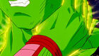 Piccolo heals his neck in the Garlic Jr. Saga