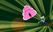 DB Fusions Namekian Demon King Moolin Poop Toss (Special Move - Pic 3)