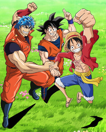 Dream 9 Toriko One Piece Dragon Ball Z Super Collaboration Special Dragon Ball Wiki Fandom