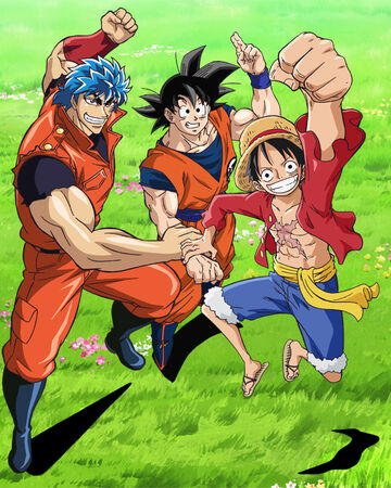 Toriko One Piece Dragon Ball Z Supercolaboracion Especial Dragon Ball Wiki Hispano Fandom