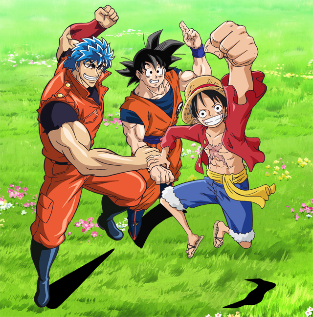 Why the Toriko x One Piece x DBZ Anime Crossover Was Possible