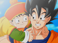 Gohan and Goku in the DBZ Kai opening