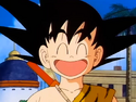 Goku happy