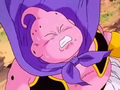 Majin Buu witnessing the formation of Evil Buu