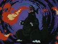 Baragon spitting fire as seen in Krillin's explanation