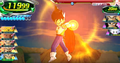 Kid Vegeta's Galick Beam in Ultimate Mission X